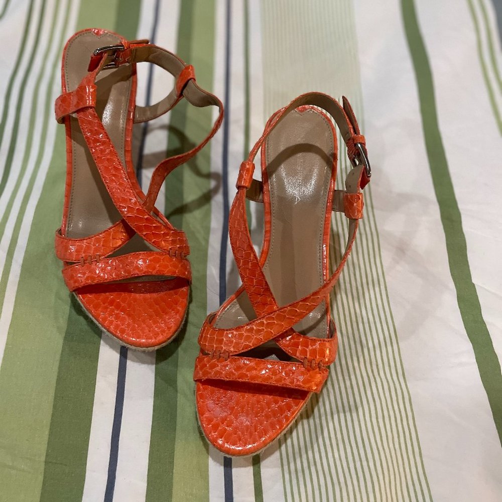 Via Spiga wedge sandle